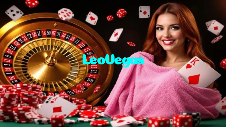 LeoVegas casino presented on mobile device in Pakistan with slots and live games